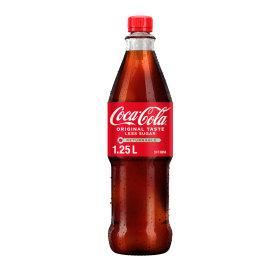 Coca-Cola Cola 1.25L 01X12 (Glass Bottle - Plastic Label)