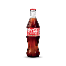 Coca-Cola Cola 300ML 01X24 (Glass Bottle - Plastic Label)