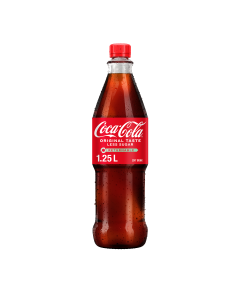 Coca-Cola Cola 1.25L 01X12 (Glass Bottle - Plastic Label)